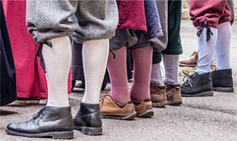 Legs at Berkeley Castle