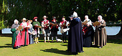 Musyck Anon at the Theatre Gardens, Stratford-upon-Avon